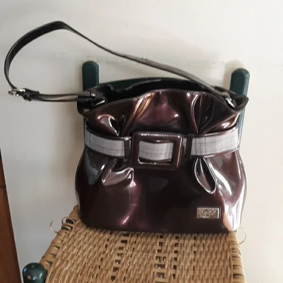 beijo couture Bags Beijo Couture Handbag Bronze Pvc Purse